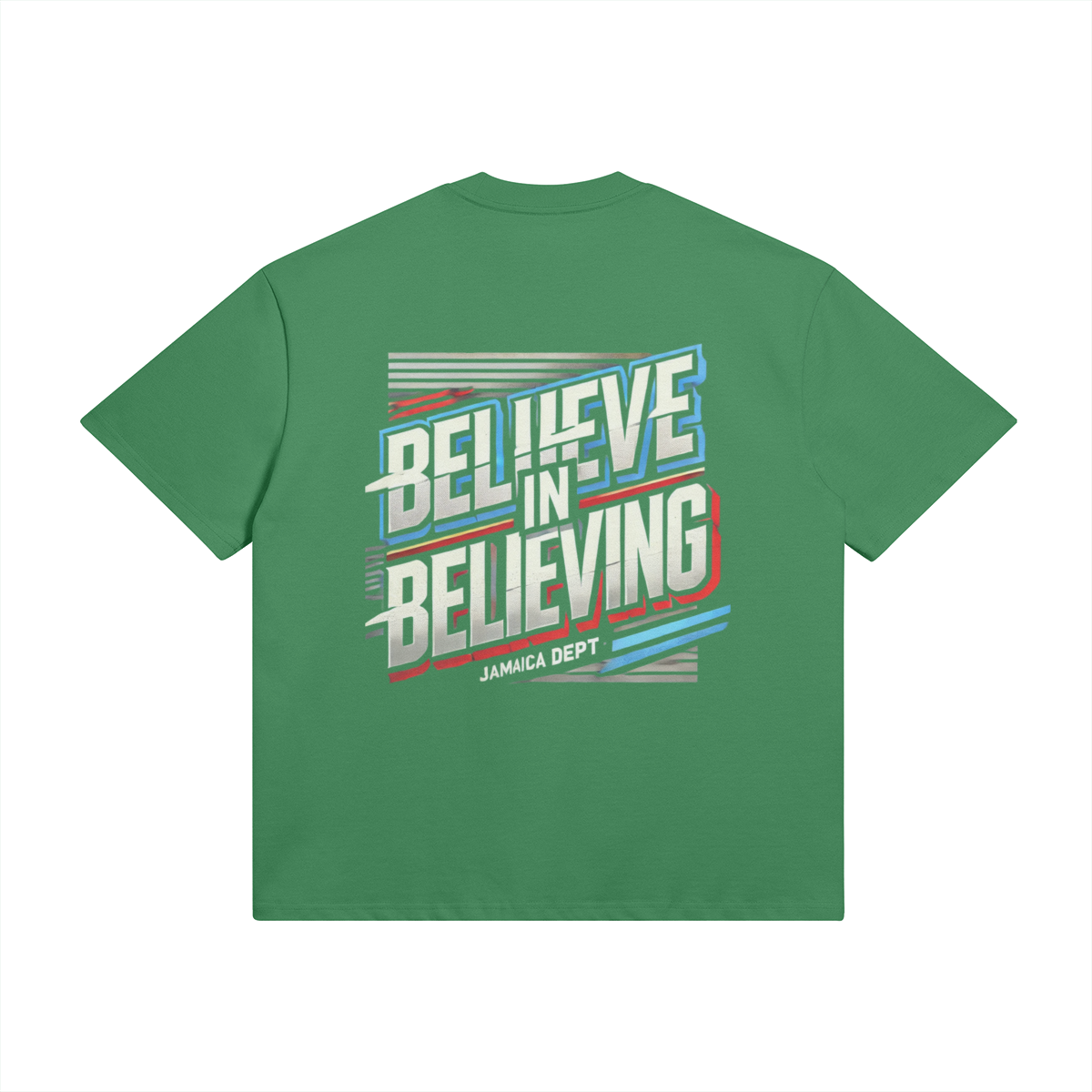 BELIEVE IN BELIEVING OVERSIZED TEE