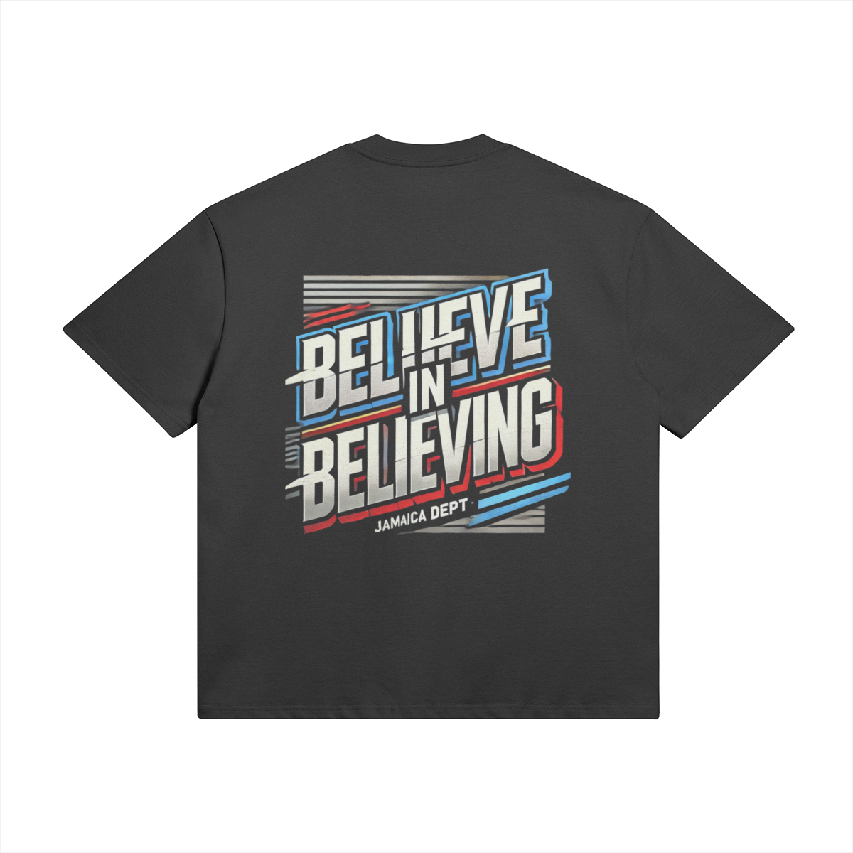 BELIEVE IN BELIEVING OVERSIZED TEE