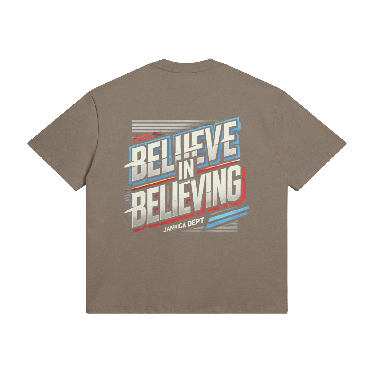 BELIEVE IN BELIEVING OVERSIZED TEE